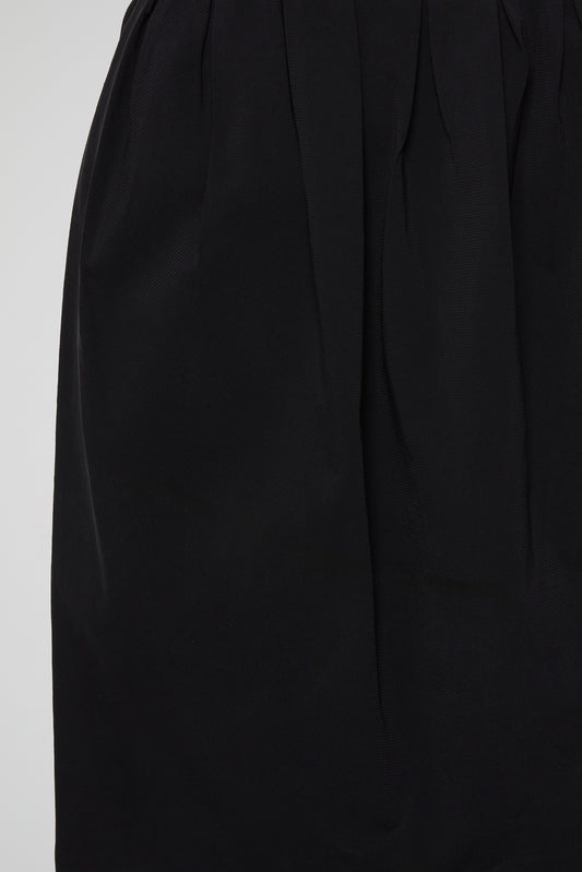 Black Pleated Skirt