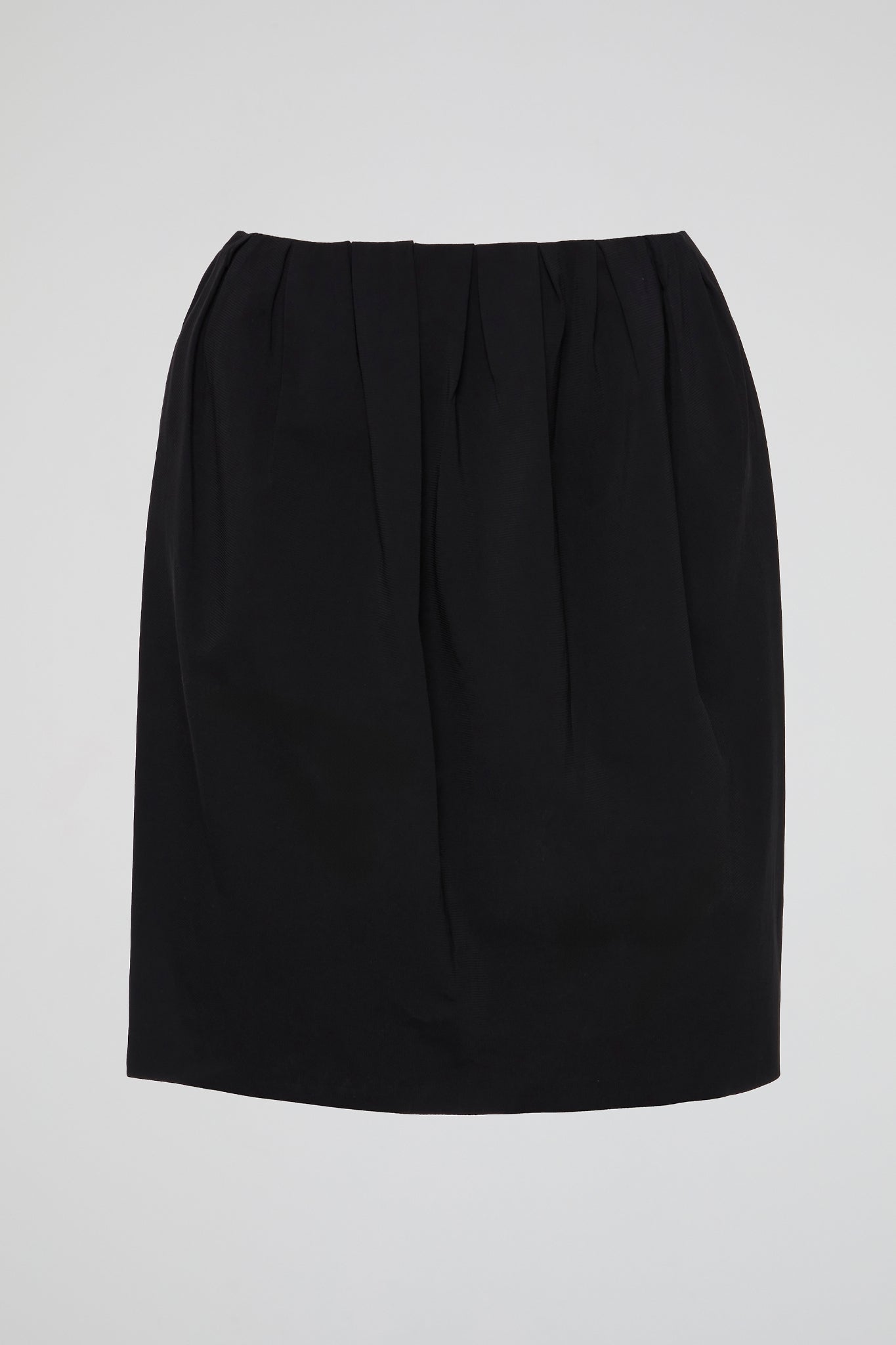 Black Pleated Skirt