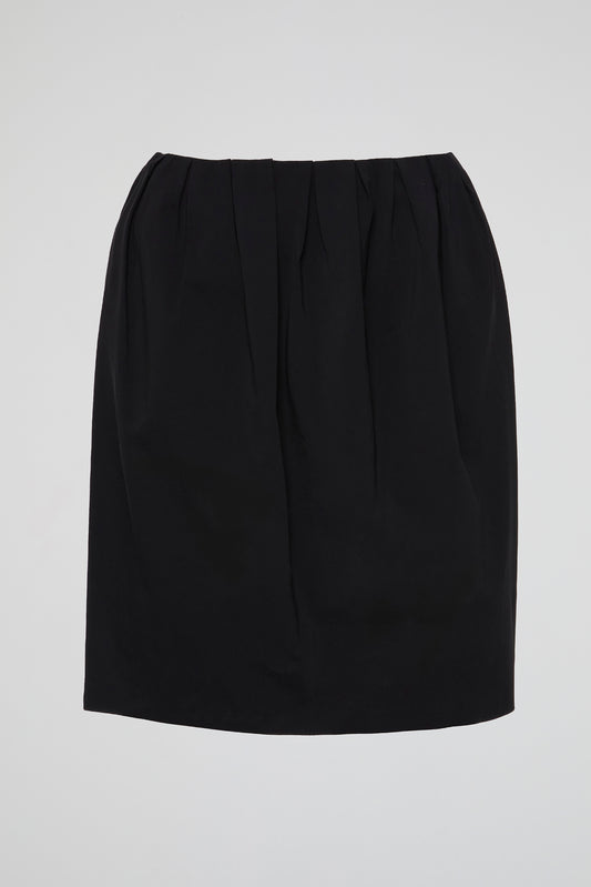 Black Pleated Skirt