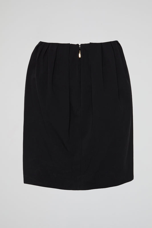 Black Pleated Skirt