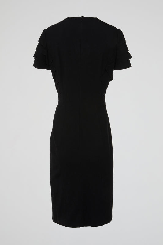 Black Radiance Embellished Dress