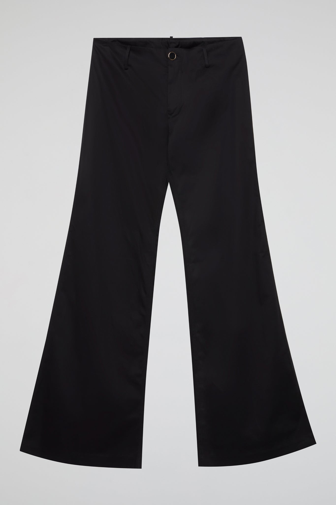 Black Eclipse Flare Trousers