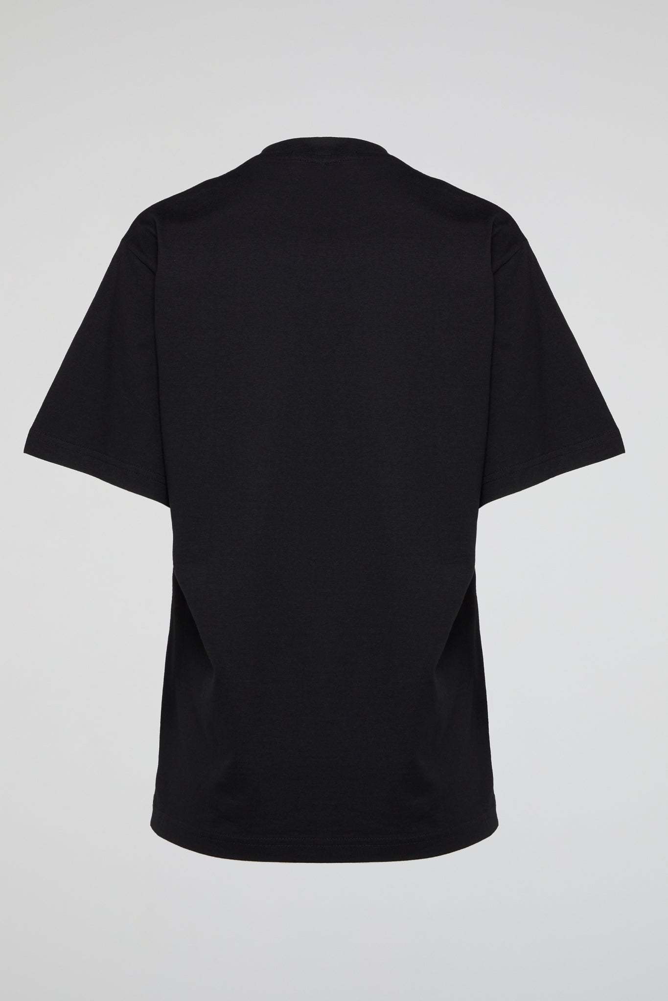 Black Cyber Symmetry Oversized Tee