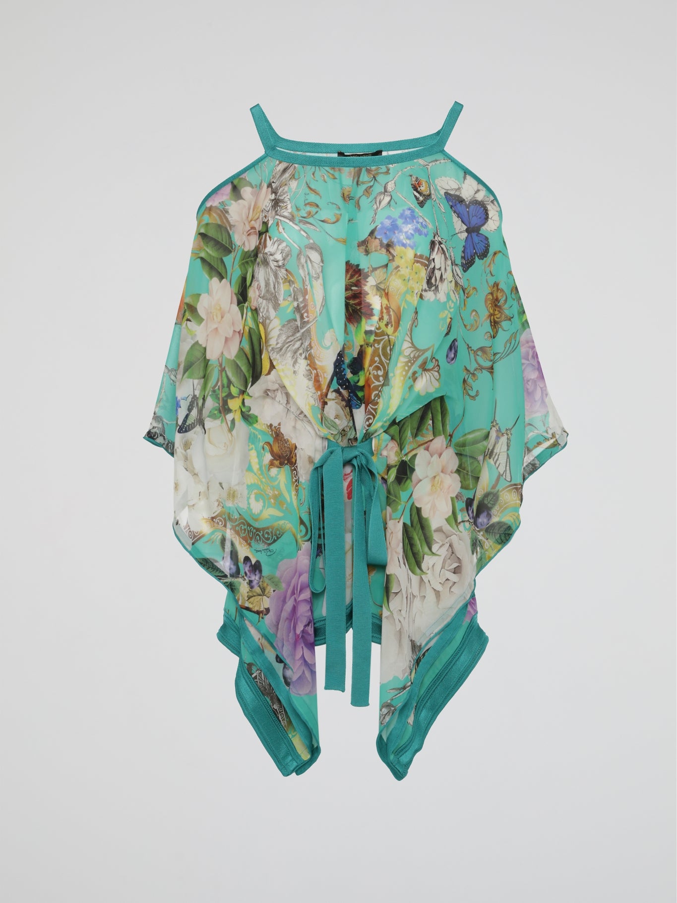 Botanical Breeze Sheer Kaftan