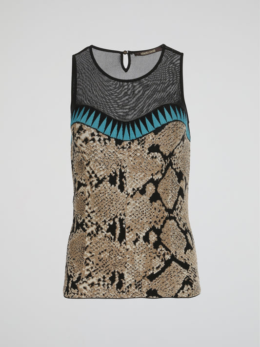 Sleeveless Knitted Top