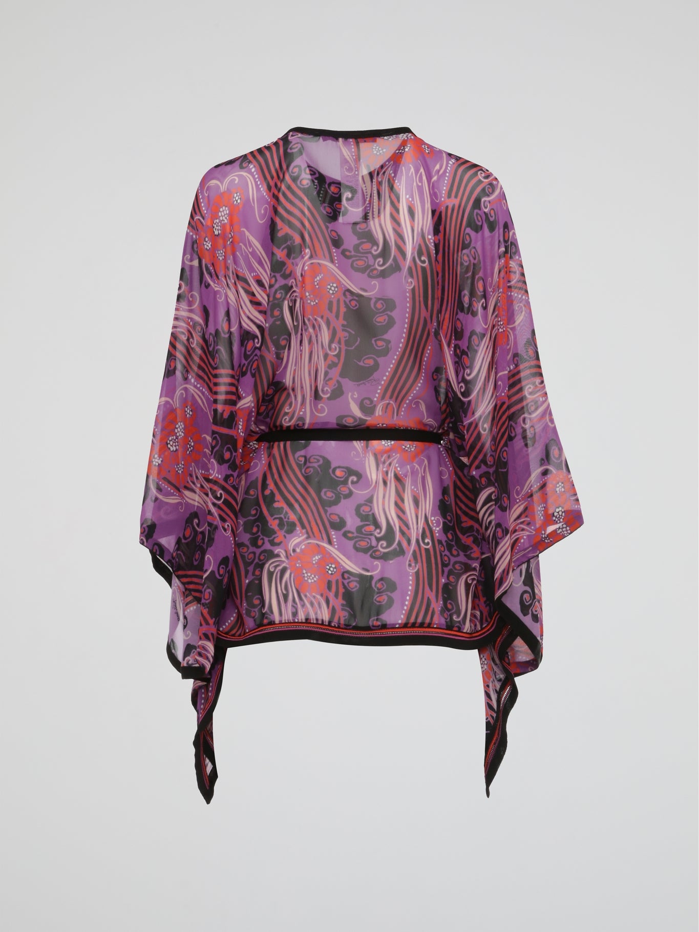 Twilight Whispers Sheer Bohemian Kaftan