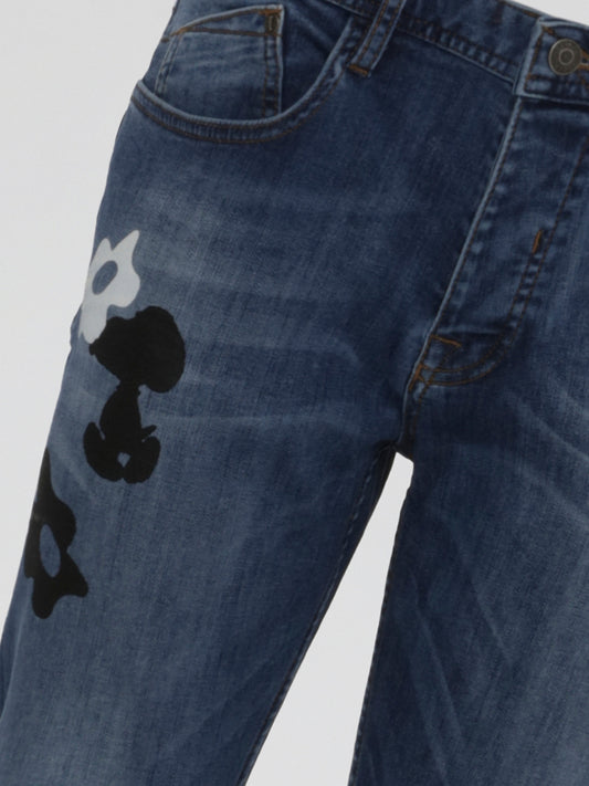 Snoopy Skinny Jeans