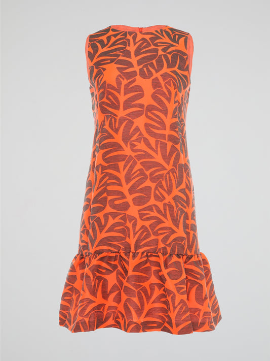 Get ready to twirl and strut in style with the Orange Flared Hem Dress from Akris Punto! This vibrant and playful dress features a flirty flared hem that adds a touch of sass to your ensemble. With its eye-catching orange hue, this dress is perfect for making a statement at any occasion, from brunch with friends to a night out on the town.