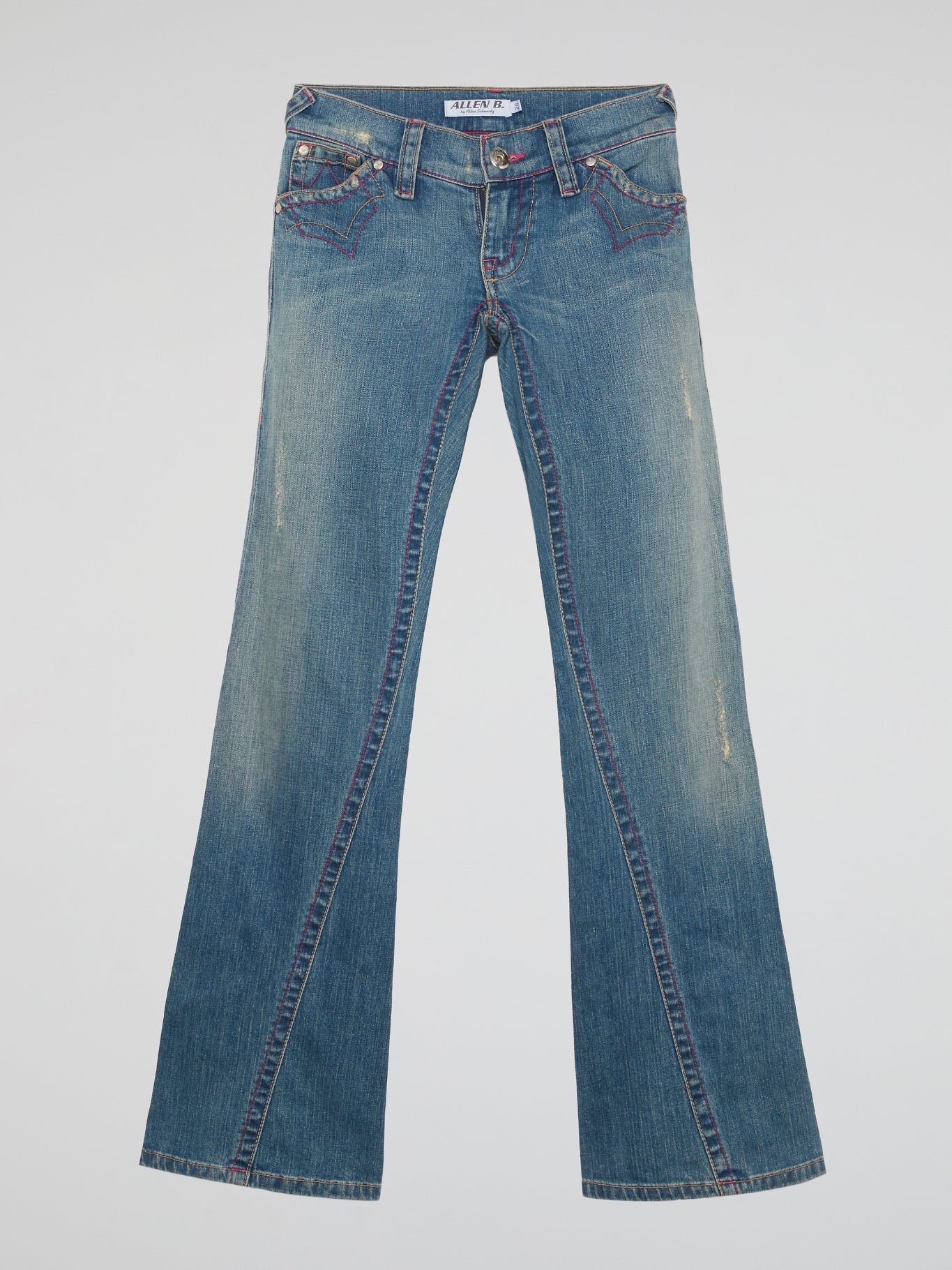 Vintage Y2K Stitch Flare Jeans