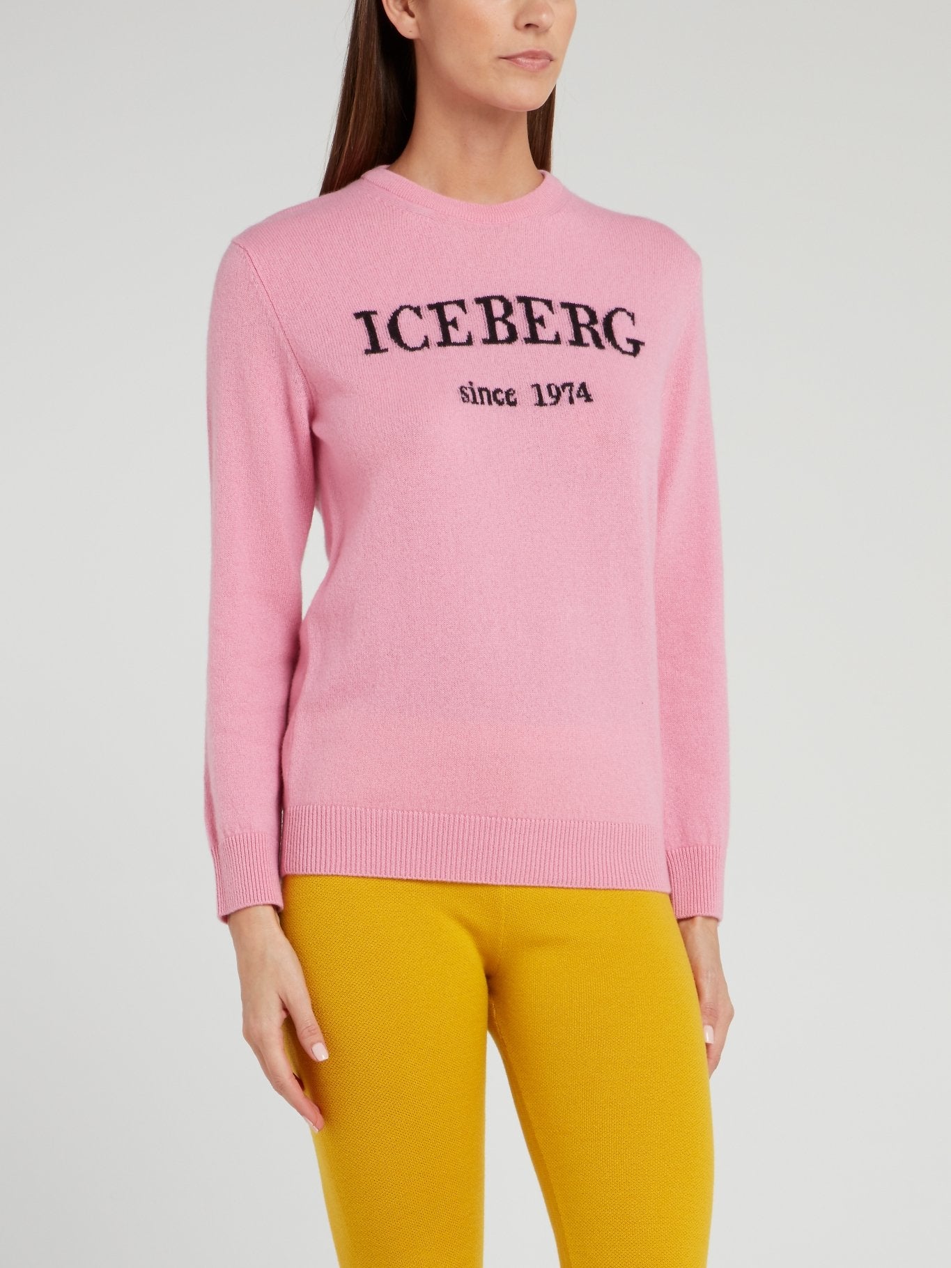Pink Classic Logo Sweater