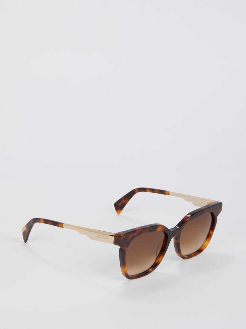 Brown Gradient Dark Havana Sunglasses