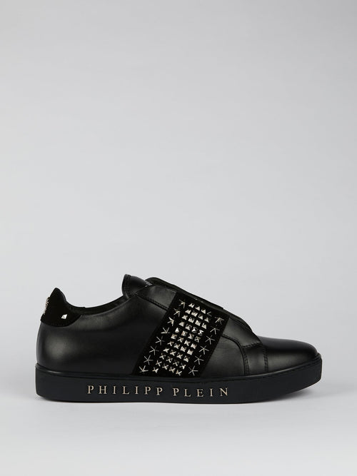 Bryant Black Multi-Stud Low Top Sneakers