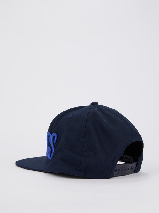 Navy Logo Embroidered Baseball Hat