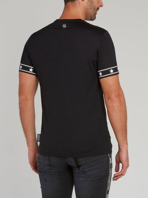 PP1978 Black Star Sleeve T-Shirt