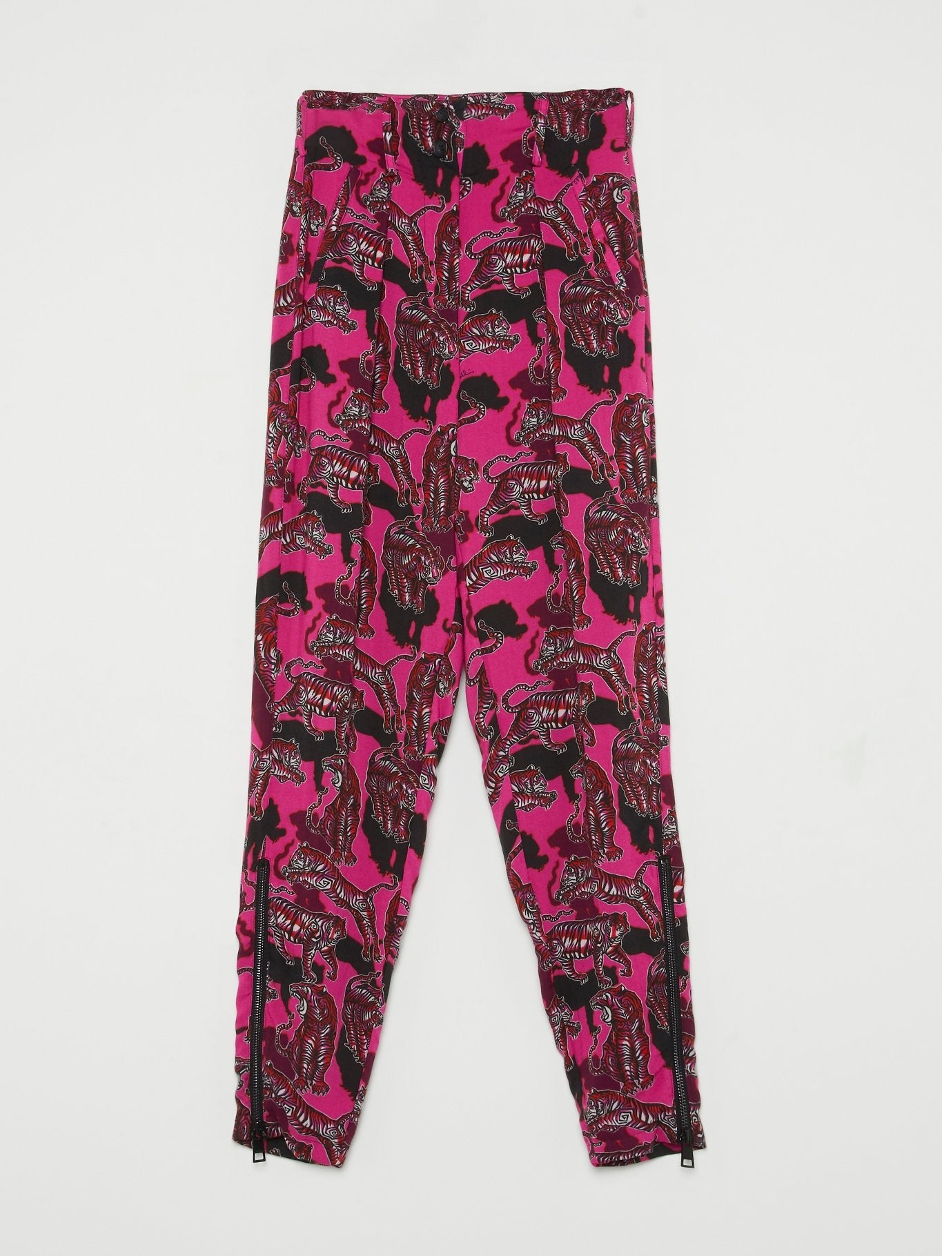 Pink Tiger Print Trousers
