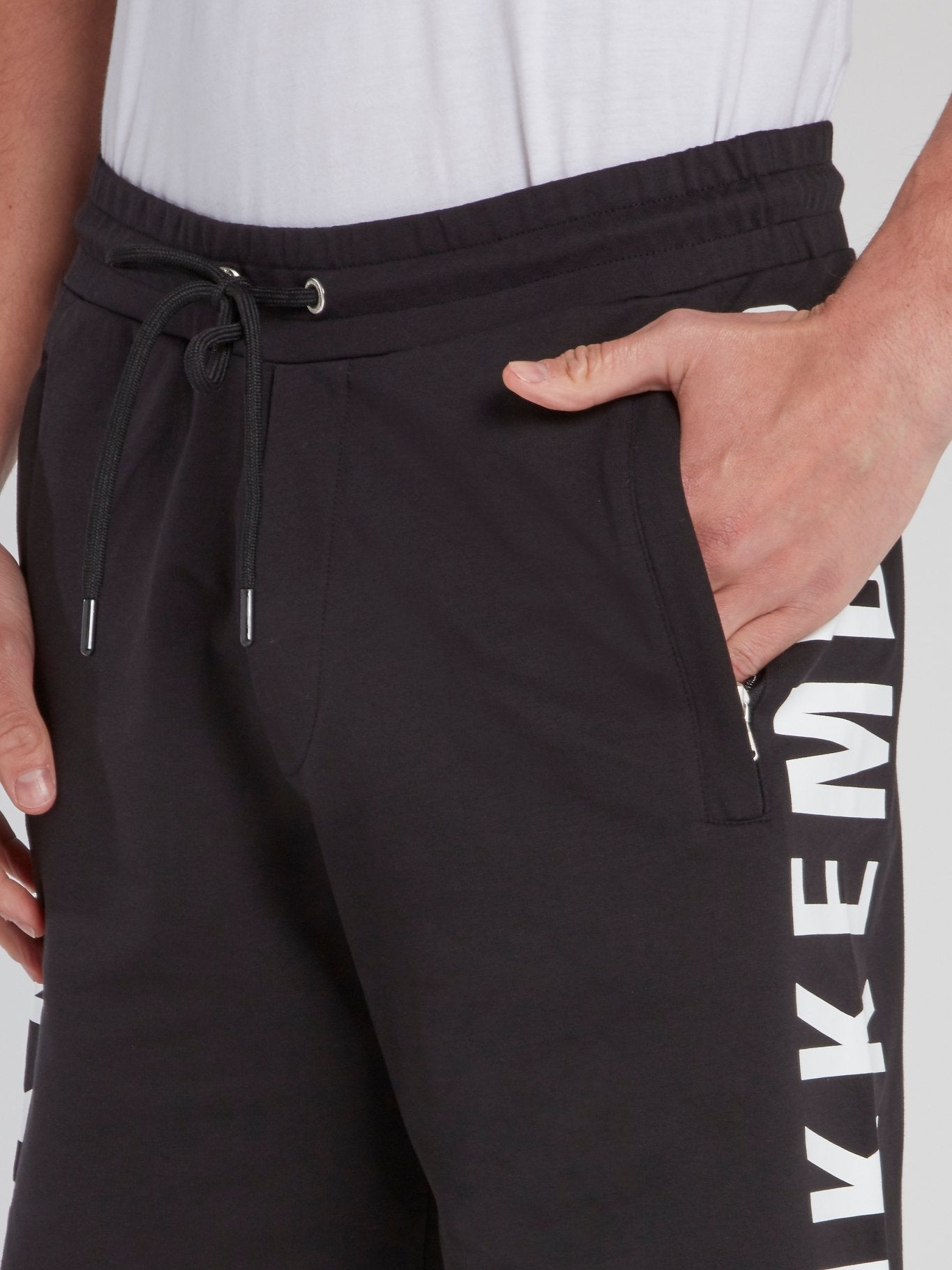 Black Side Logo Sweatshorts