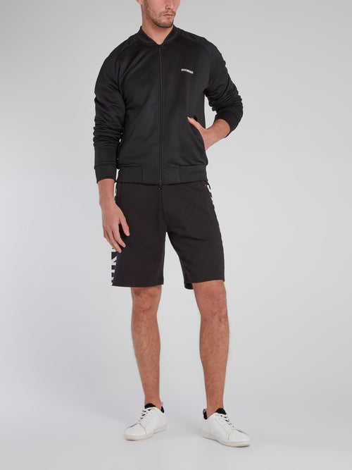 Black Side Logo Sweatshorts