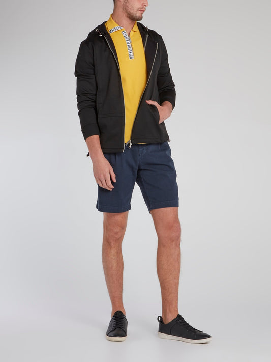 Navy Chino Bermuda Shorts