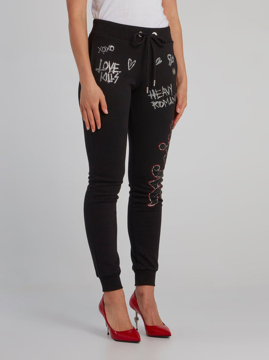 Gothic Plein Multi-Stud Trousers