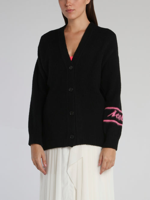 Disney Evil Queen Black Knitted Cardigan