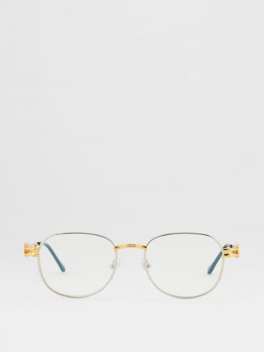 Clear Lens Square Sunglasses