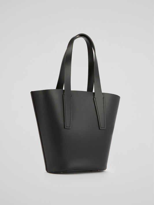 Nelia Black Mini Tote Bag