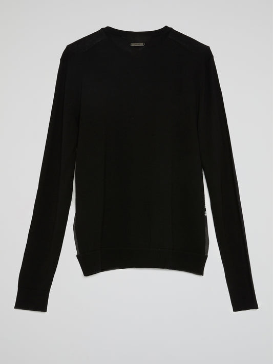 Black Eagle Print Sweatshirt