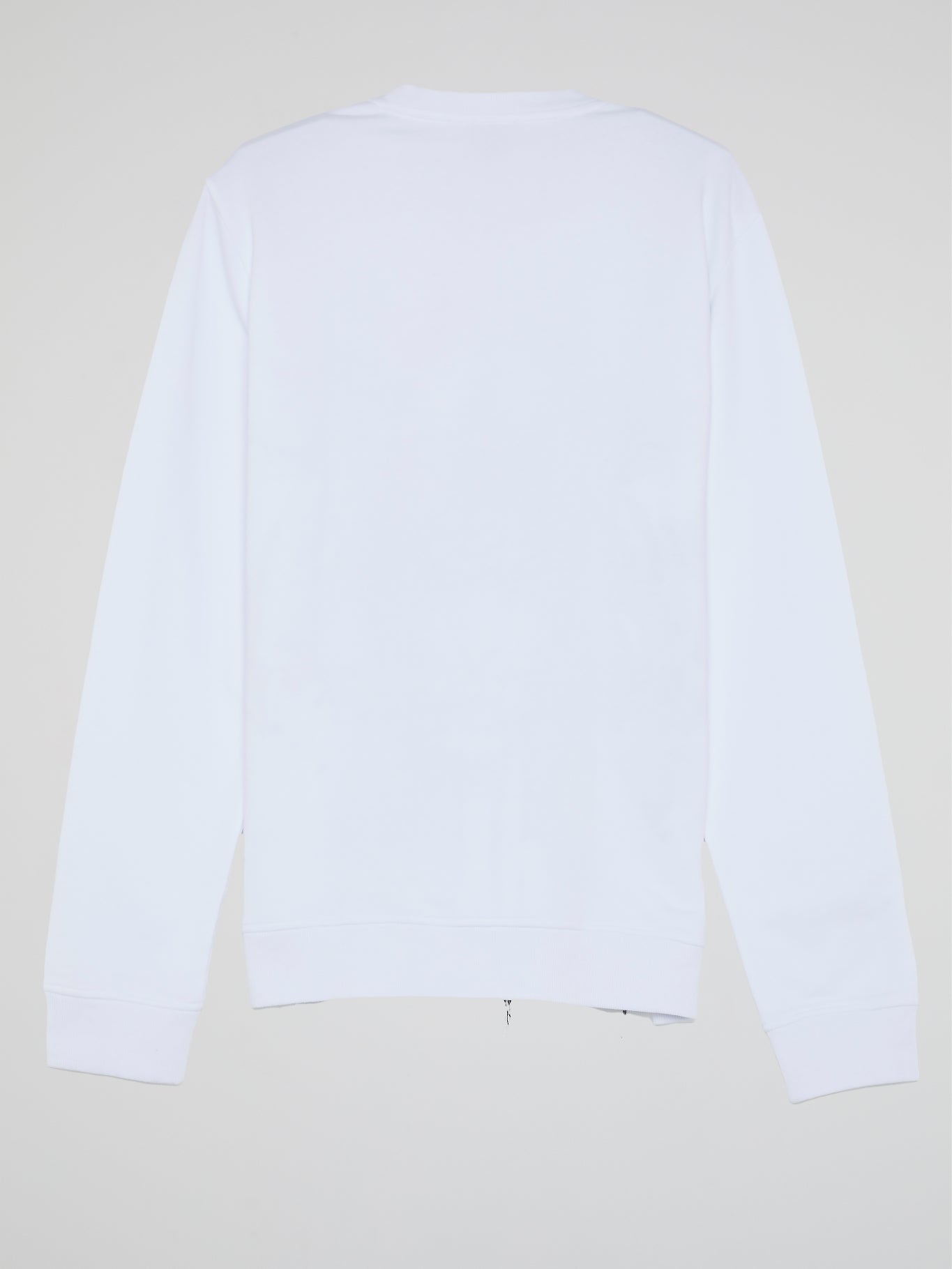 White Leopard Print Sweatshirt