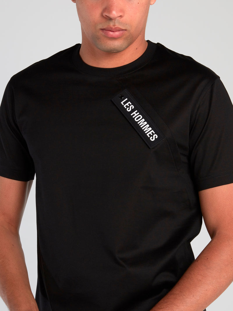Black Logo Patch T-Shirt