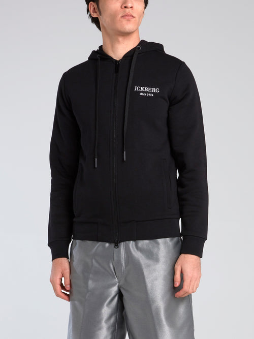 Looney Tunes Embroidered Zip Up Sweatshirt