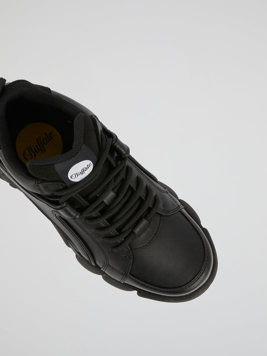 CLD Corin Black Leather Sneakers