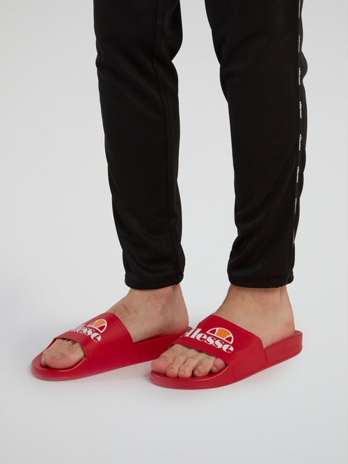 Filippo Red Contrast Logo Slides