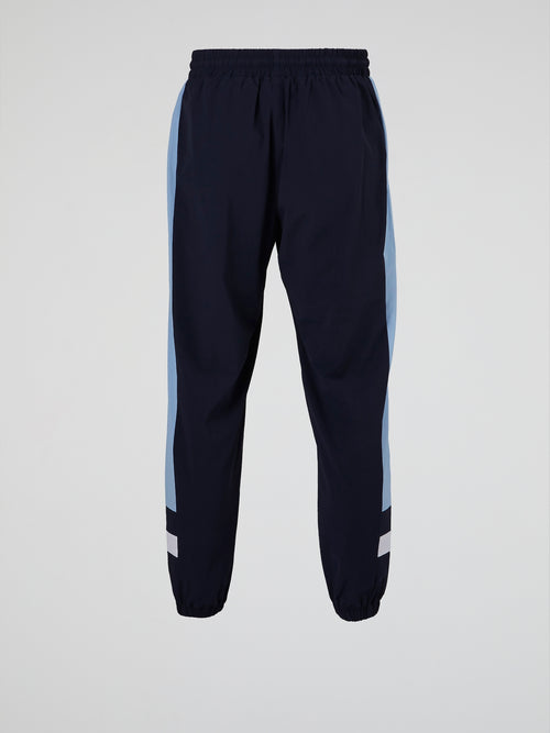 Vecoli Navy Drawstring Track Pants