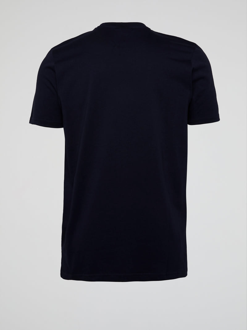 Lori Navy Crewneck T-Shirt