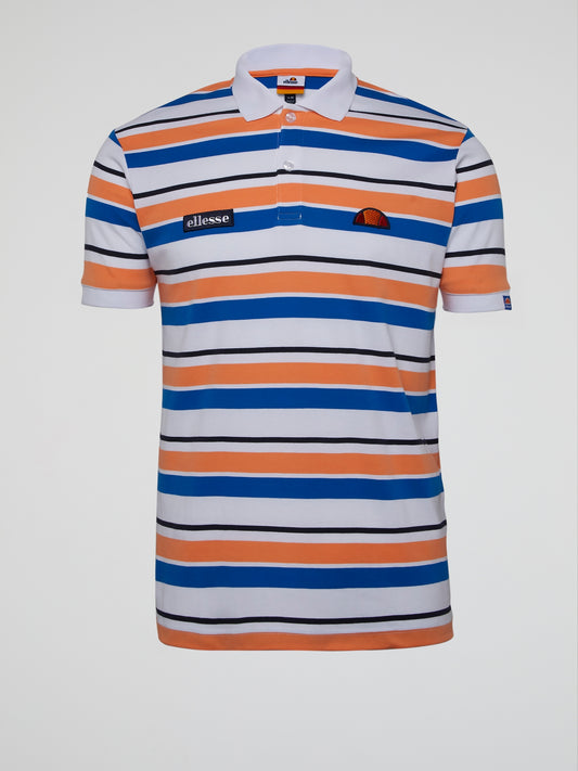 Concrete Striped Polo Shirt