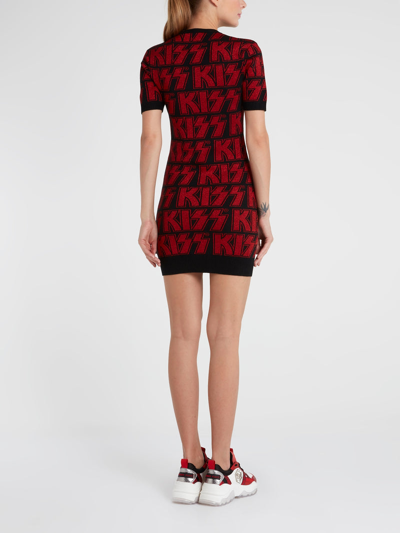 Rock Band Knitted Dress