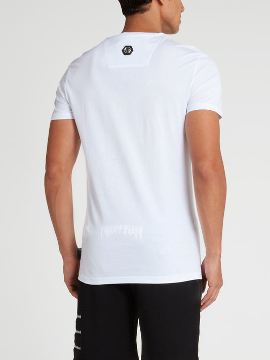 White Vampire Crewneck T-Shirt