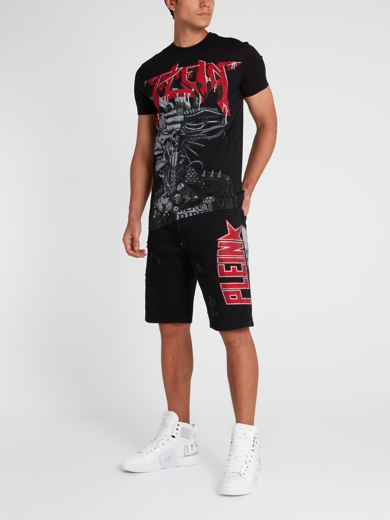 Rock PP Black Graphic T-Shirt