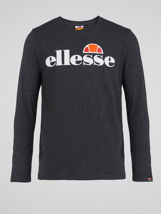 Grazie Grey Long Sleeve T-Shirt