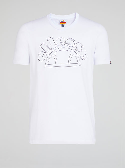 Opizzi White Crewneck T-Shirt