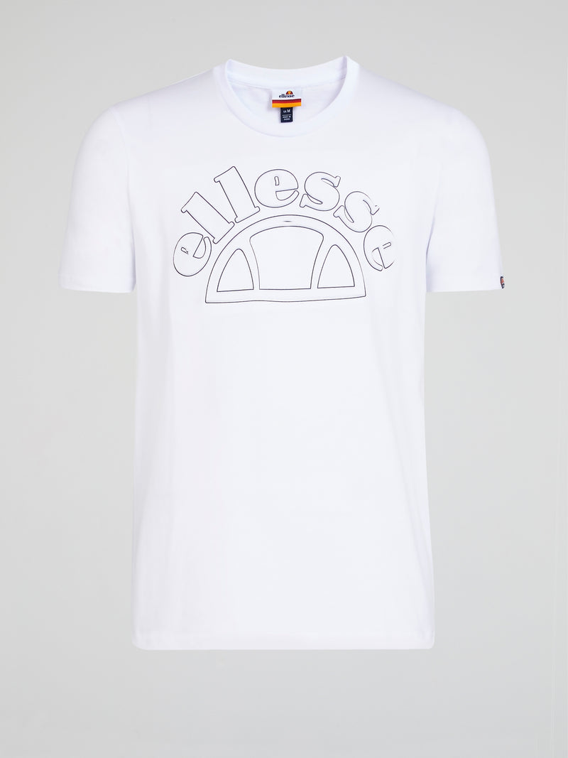 Opizzi White Crewneck T-Shirt