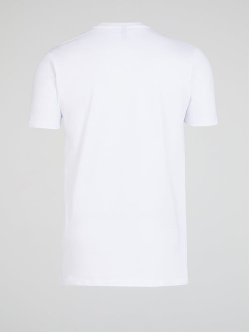 Opizzi White Crewneck T-Shirt