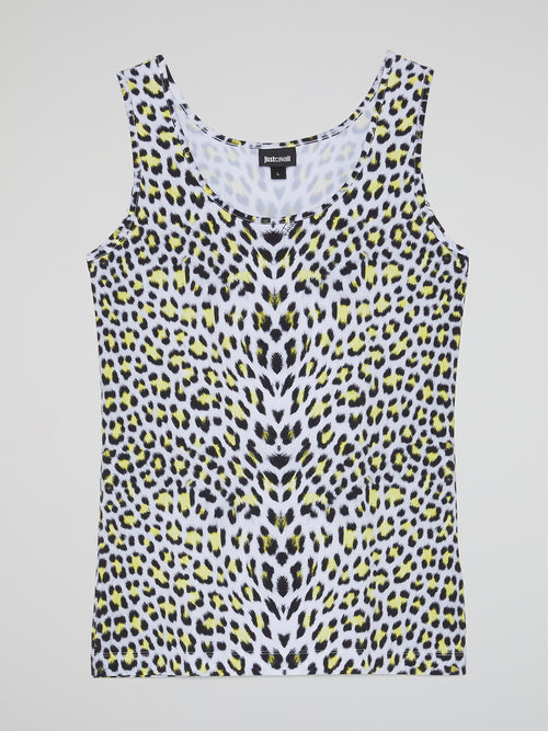 Animal Print Tank Top