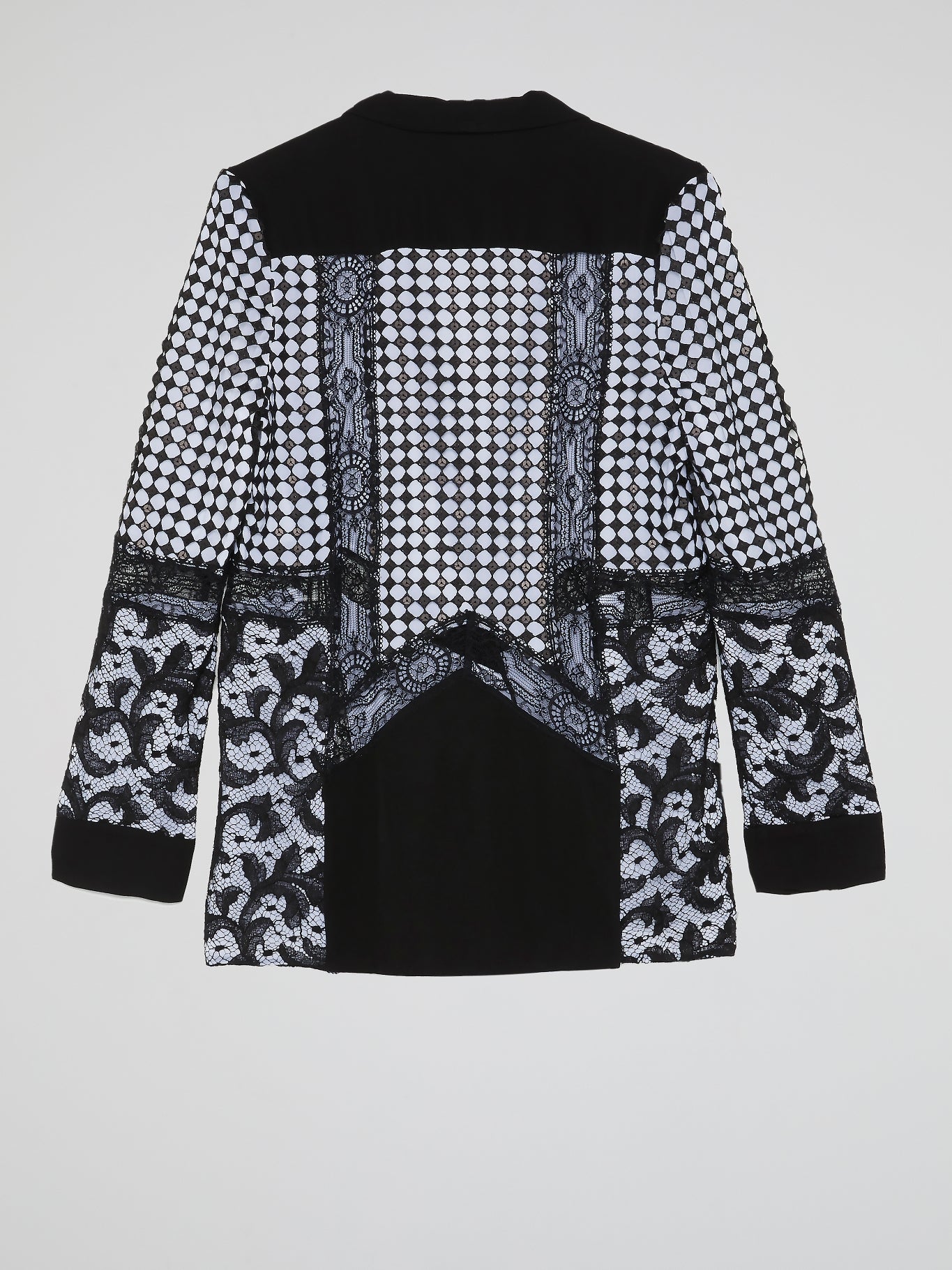 Lace Detail Blazer