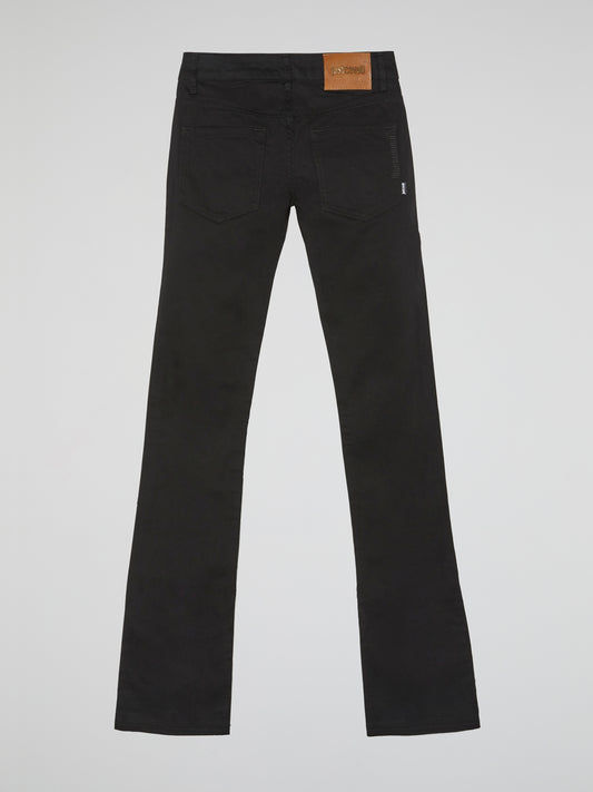 Black Bootcut Jeans