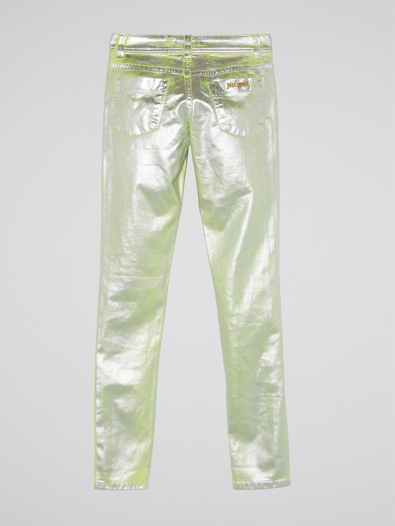 Metallic Slim Fit Jeans