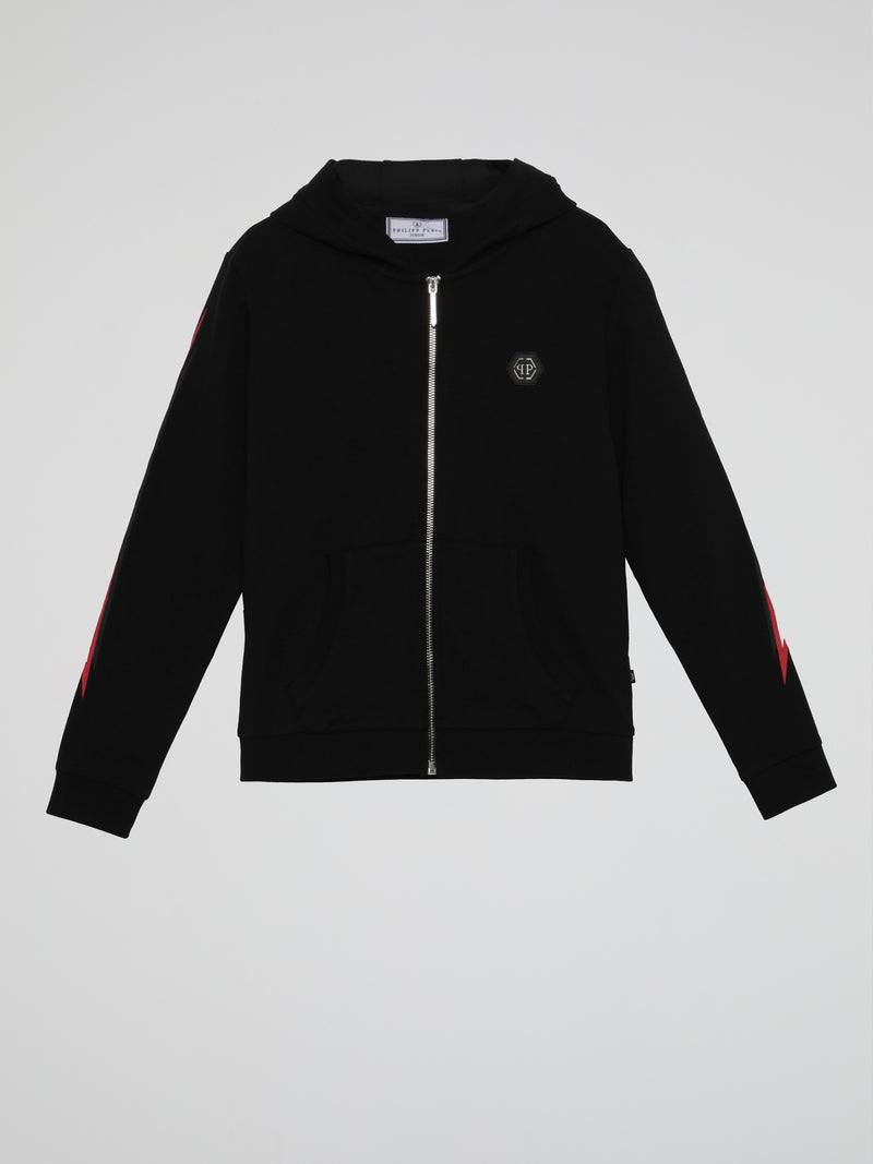 Black Space Plein Hoodie Sweatshirt (Kids)